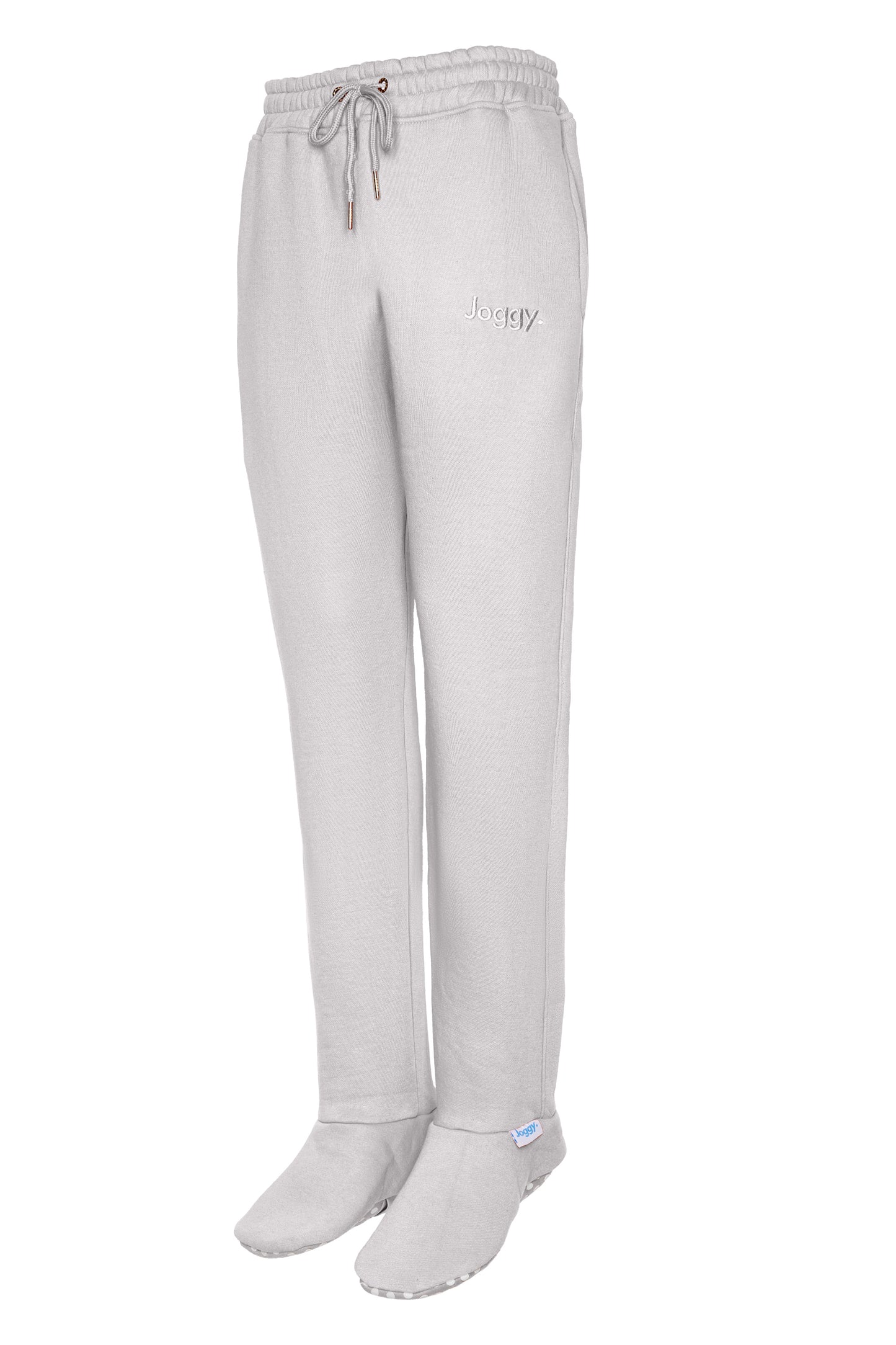 Joggy Grijze Joggingbroek Gevoerde voeten