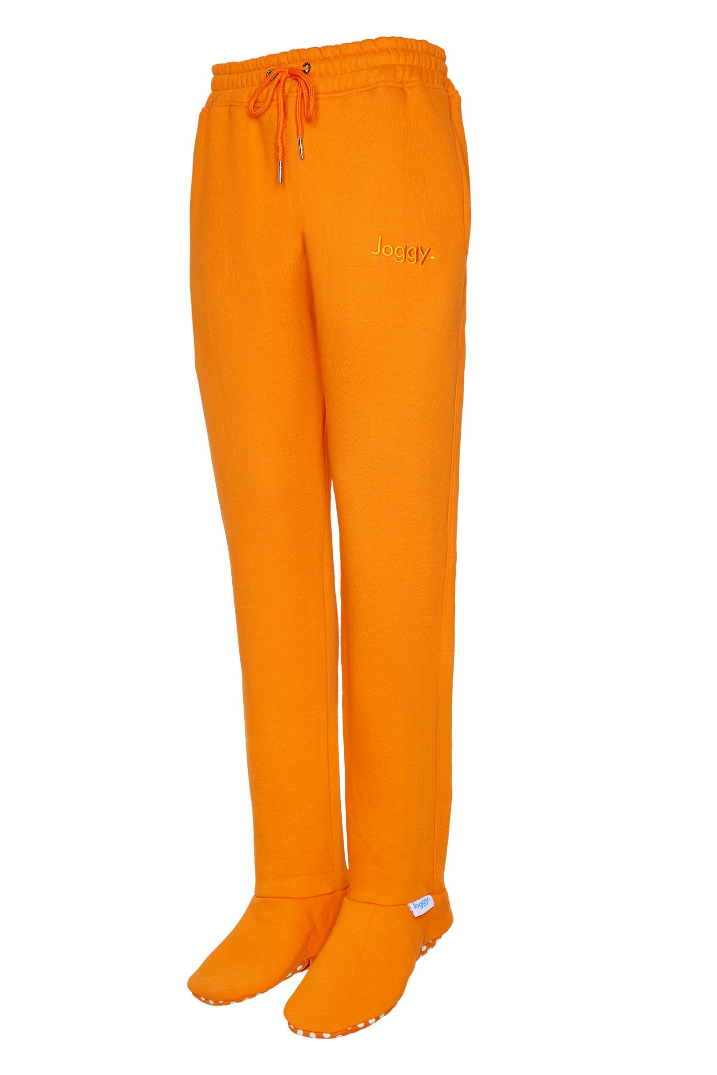 Joggy Oranje Joggingbroek Gevoerde Voeten