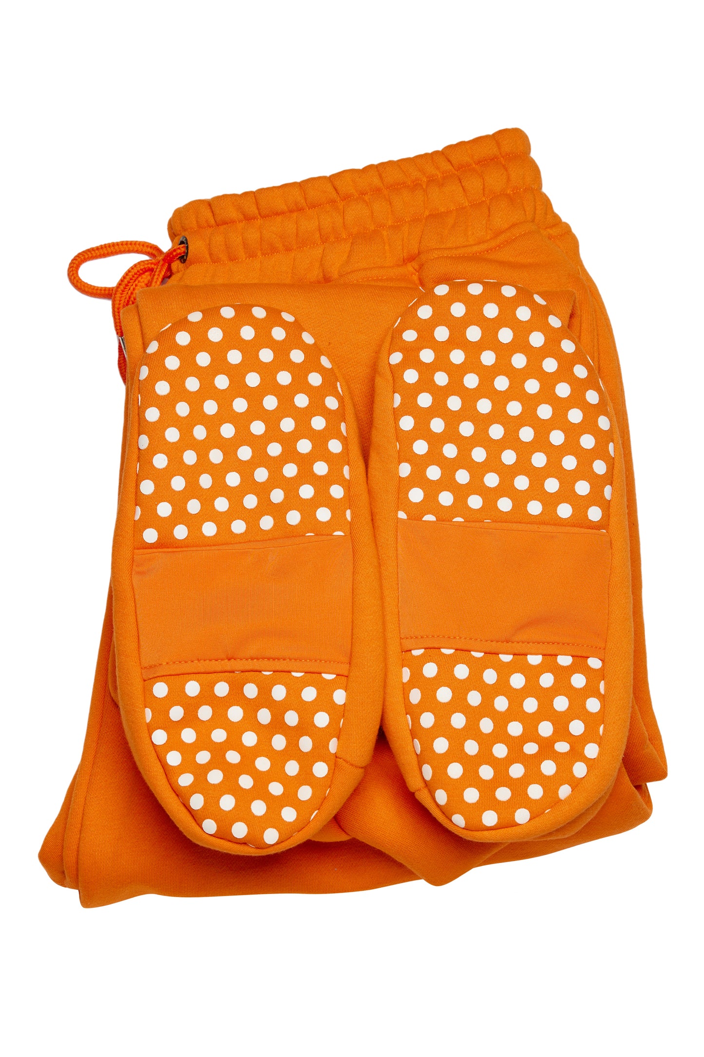 Joggy Oranje Joggingbroek Gevoerde Voeten