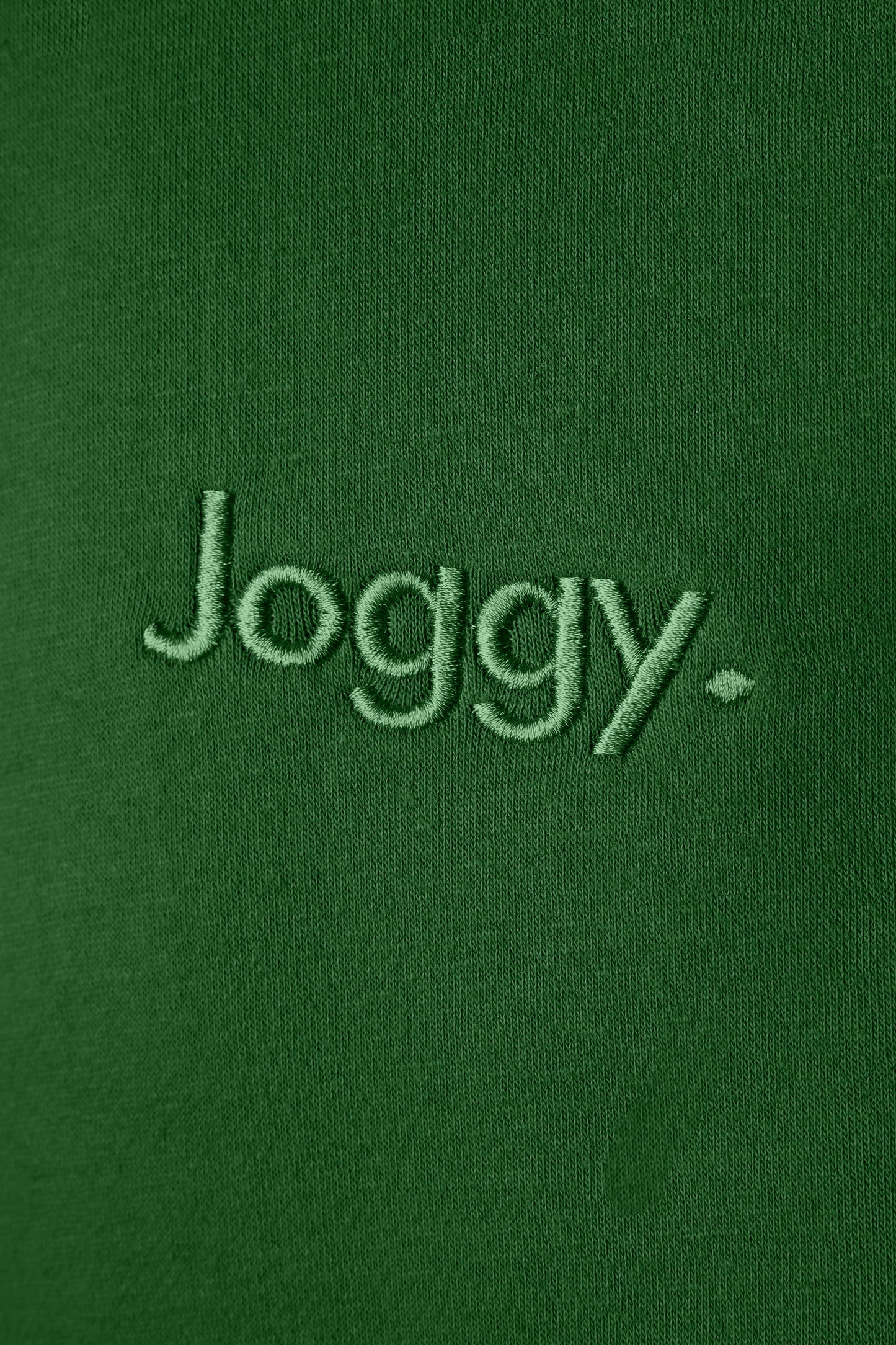 Joggy Groene Joggingbroek Gevoerde Voeten