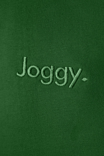 Joggy Groene Joggingbroek Gevoerde Voeten